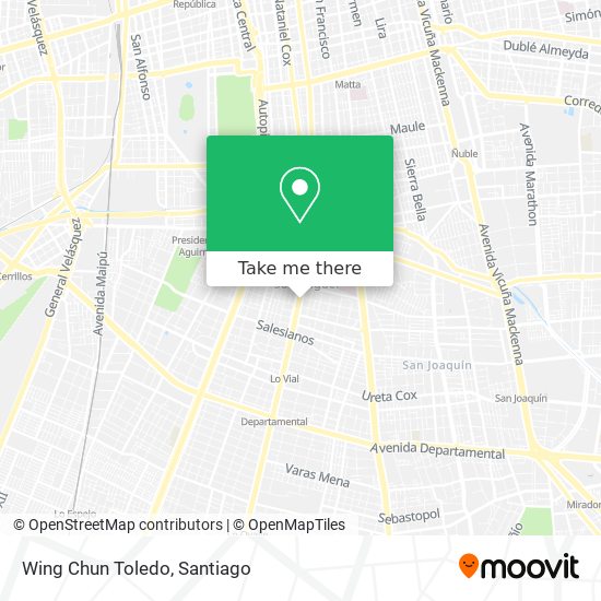 Wing Chun Toledo map