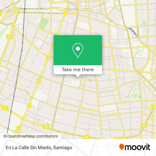 En La Calle Sin Miedo map