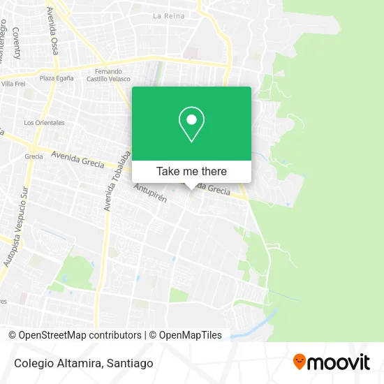 Colegio  Altamira map