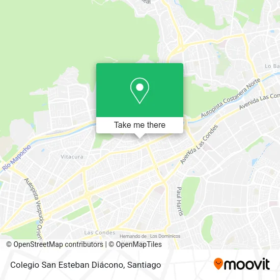 Colegio San Esteban Diácono map