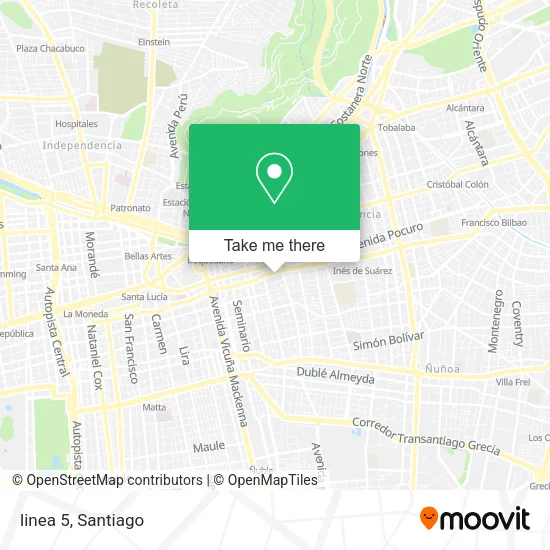 linea 5 map
