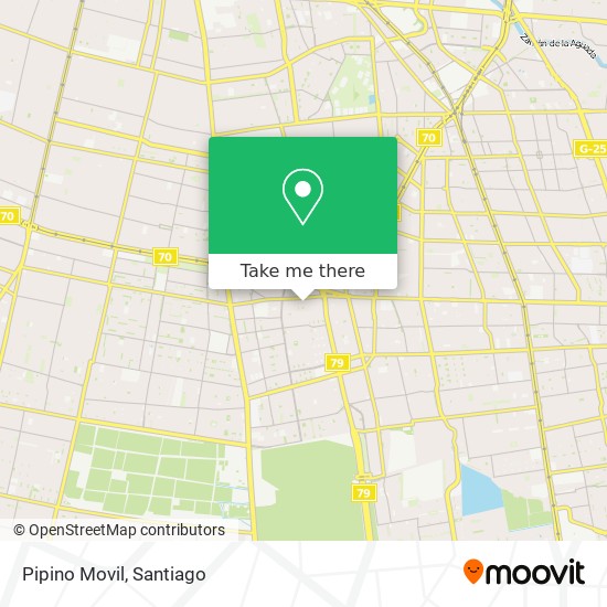 Pipino Movil map