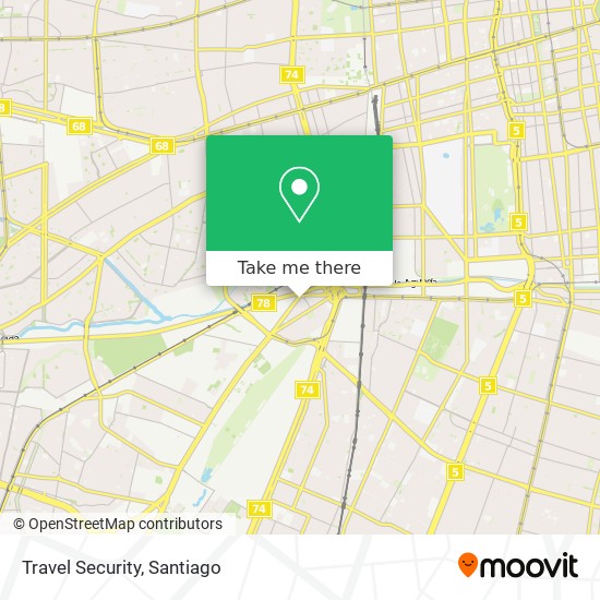 Travel Security map