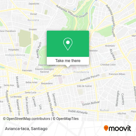 Avianca-taca map