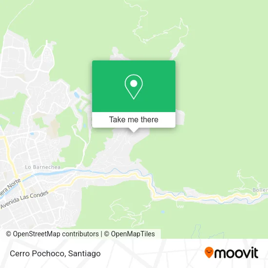 Mapa de Cerro Pochoco