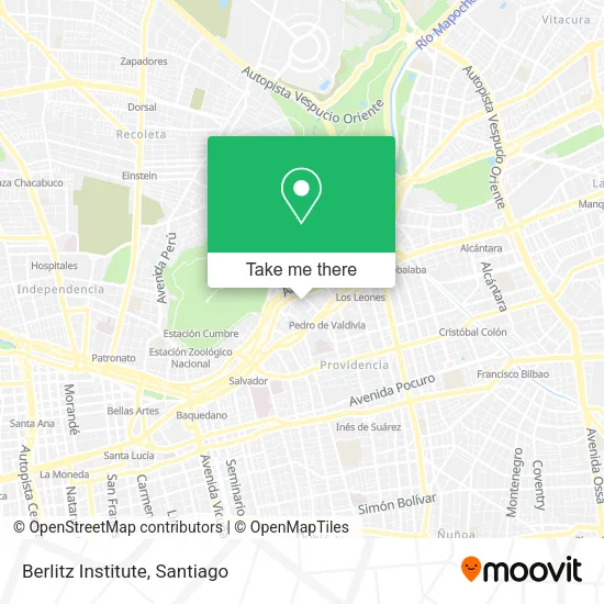 Berlitz Institute map