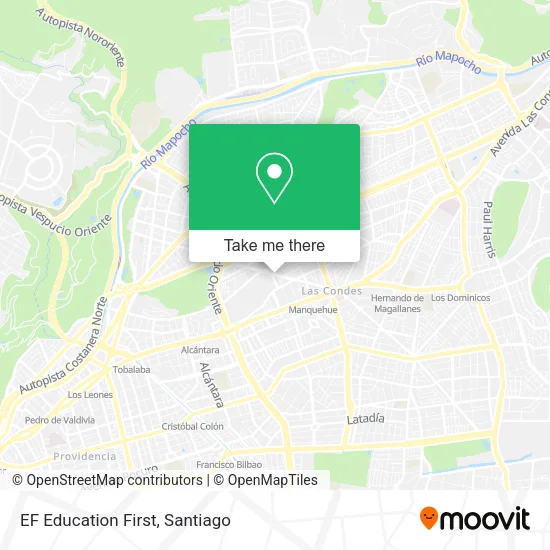 EF Education First map