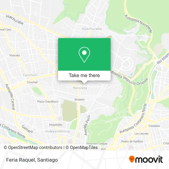 Feria Raquel map