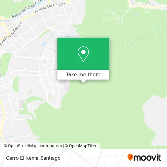 Cerro El Kenni map