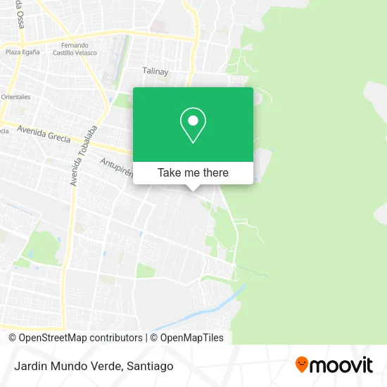 Jardin Mundo Verde map