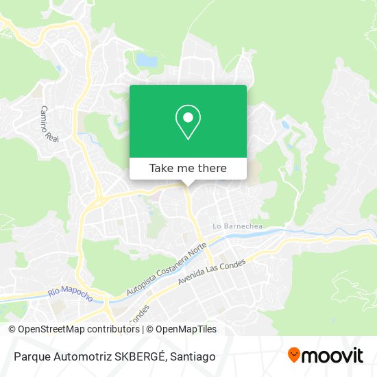 Mapa de Parque Automotriz SKBERGÉ