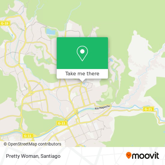 Mapa de Pretty Woman