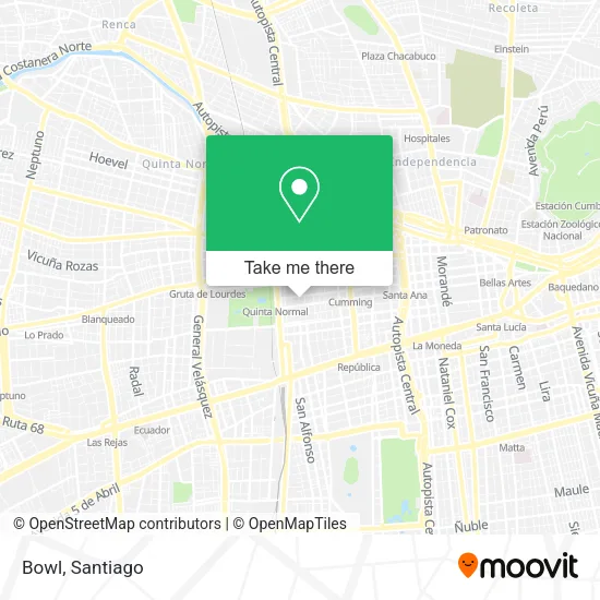 Mapa de Bowl