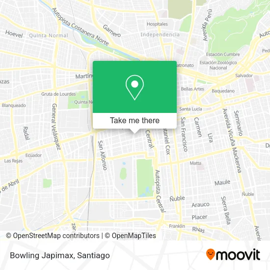 Bowling Japimax map