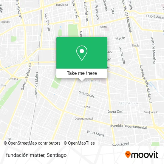 fundación matter map