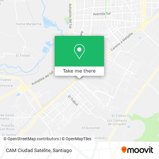 CAM Ciudad Satélite map