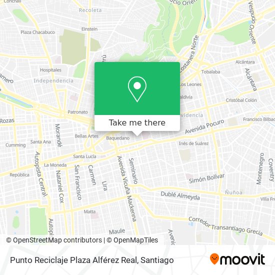 Punto Reciclaje Plaza Alférez Real map