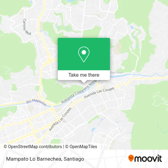 Mampato Lo Barnechea map