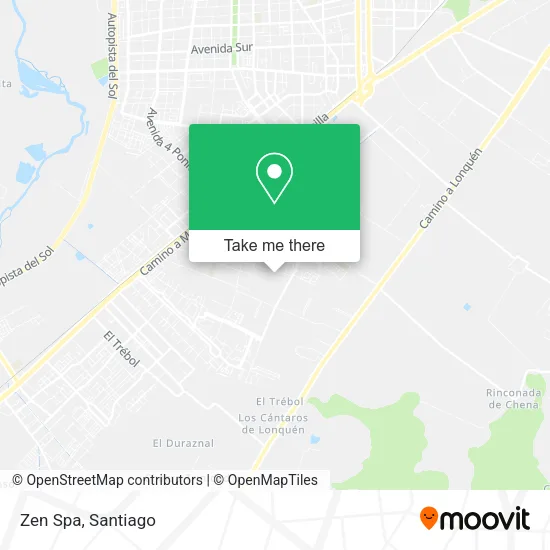 Zen Spa map