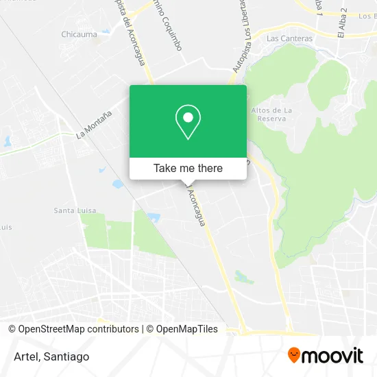 Artel map