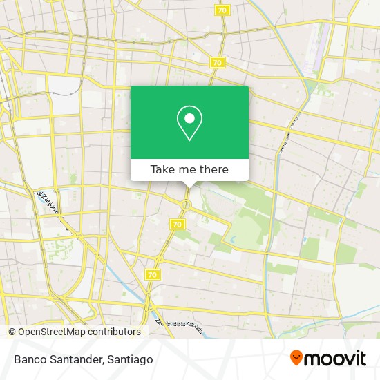 Banco Santander map