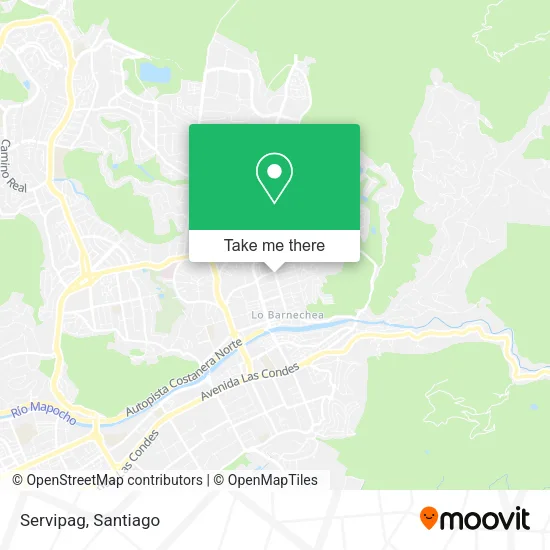 Servipag map