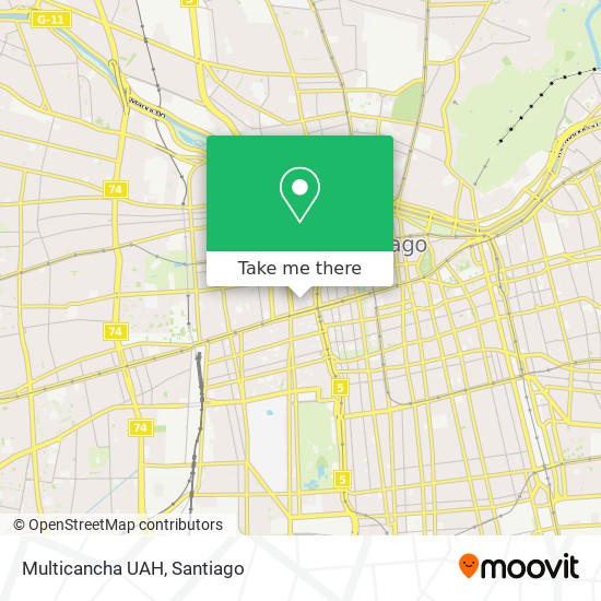 Multicancha UAH map