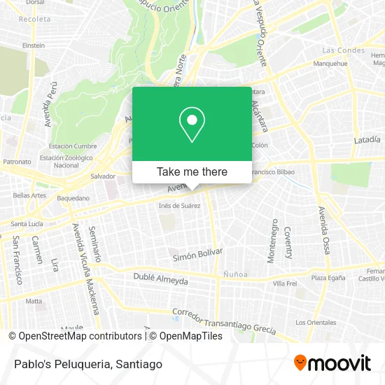 Pablo's Peluqueria map