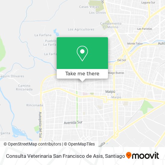 Consulta Veterinaria San Francisco de Asis map