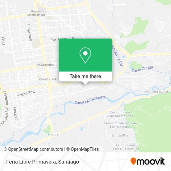 Feria Libre Primavera map
