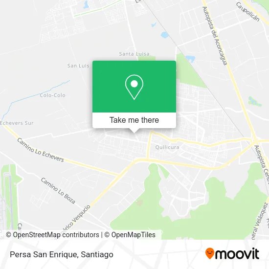Persa San Enrique map