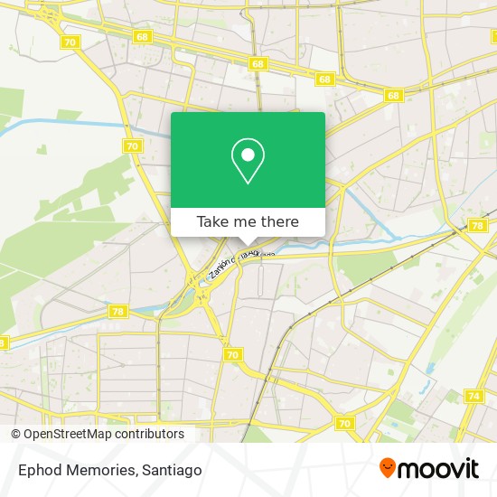 Ephod Memories map