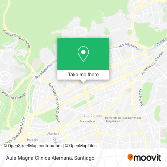 Aula Magna Clinica Alemana map