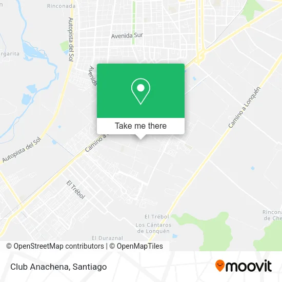 Club Anachena map