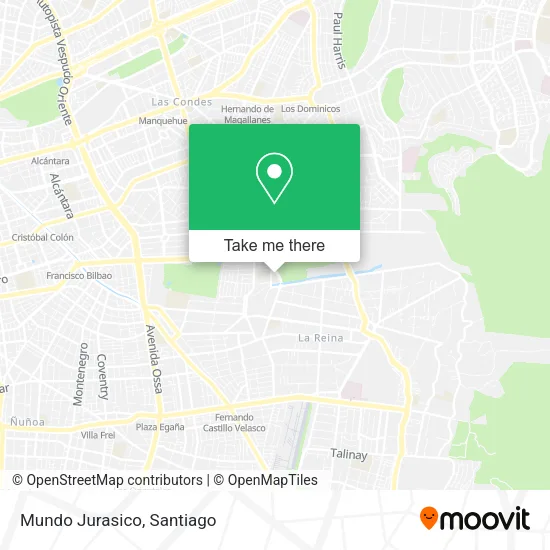 Mundo Jurasico map