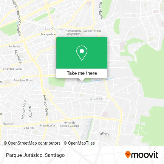 Parque Jurásico map