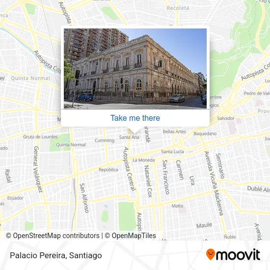 Mapa de Palacio Pereira