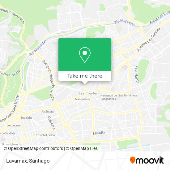 Lavamax map