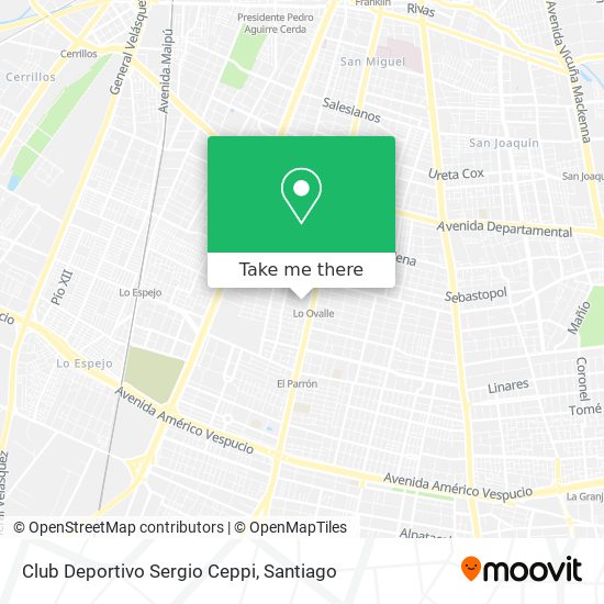 Club Deportivo Sergio Ceppi map