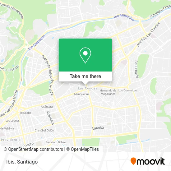 Ibis map