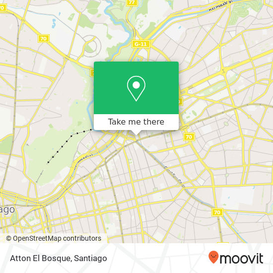 Atton El Bosque map