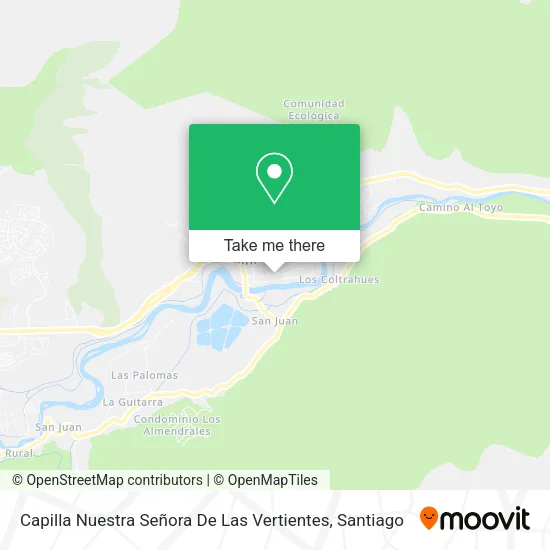 Capilla Nuestra Señora De Las Vertientes map