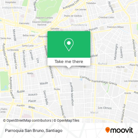 Parroquia San Bruno map