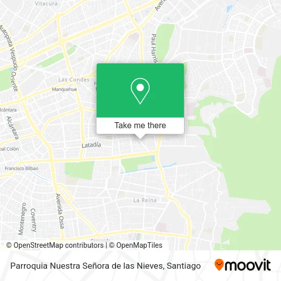 Parroquia Nuestra Señora de las Nieves map
