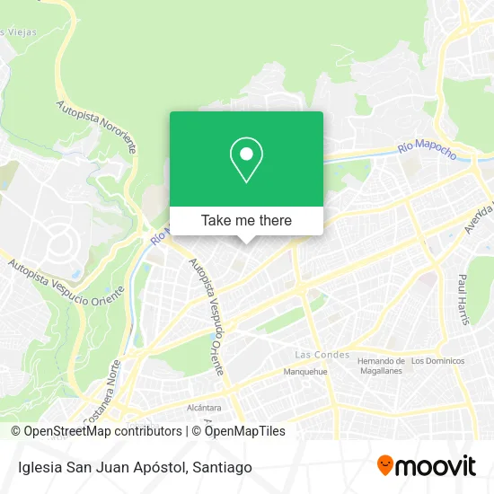 Iglesia San Juan Apóstol map