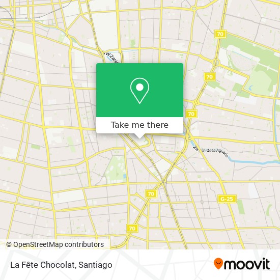 La Fête Chocolat map