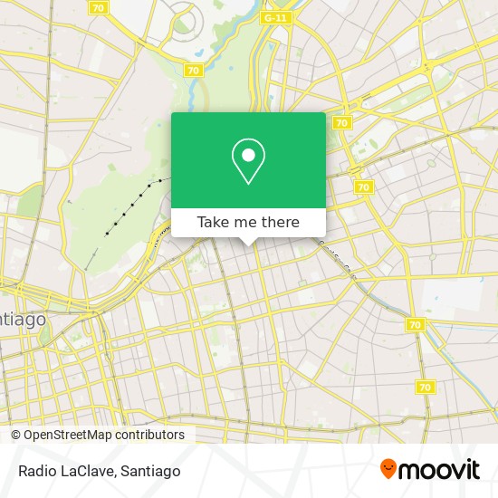 Radio LaClave map
