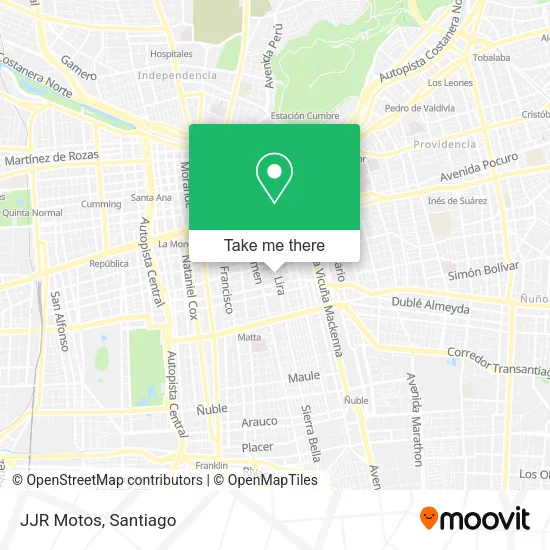 JJR Motos map