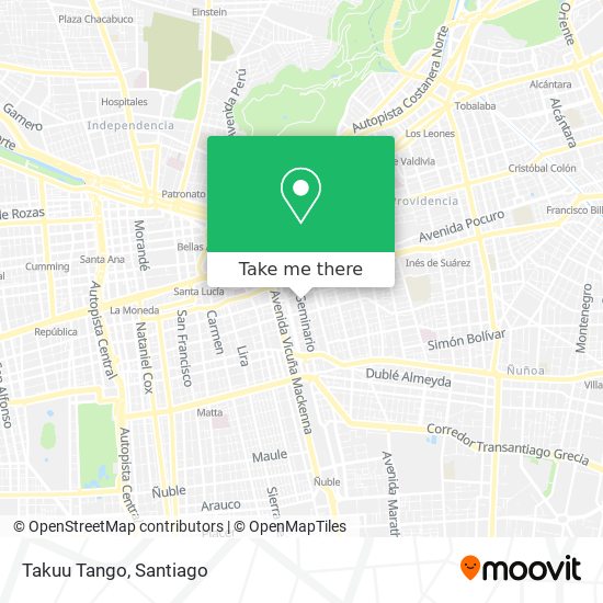 Takuu Tango map