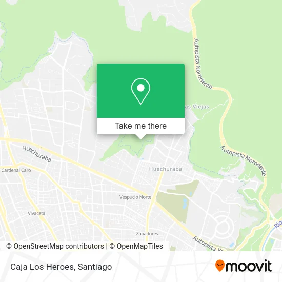 Mapa de Caja Los Heroes